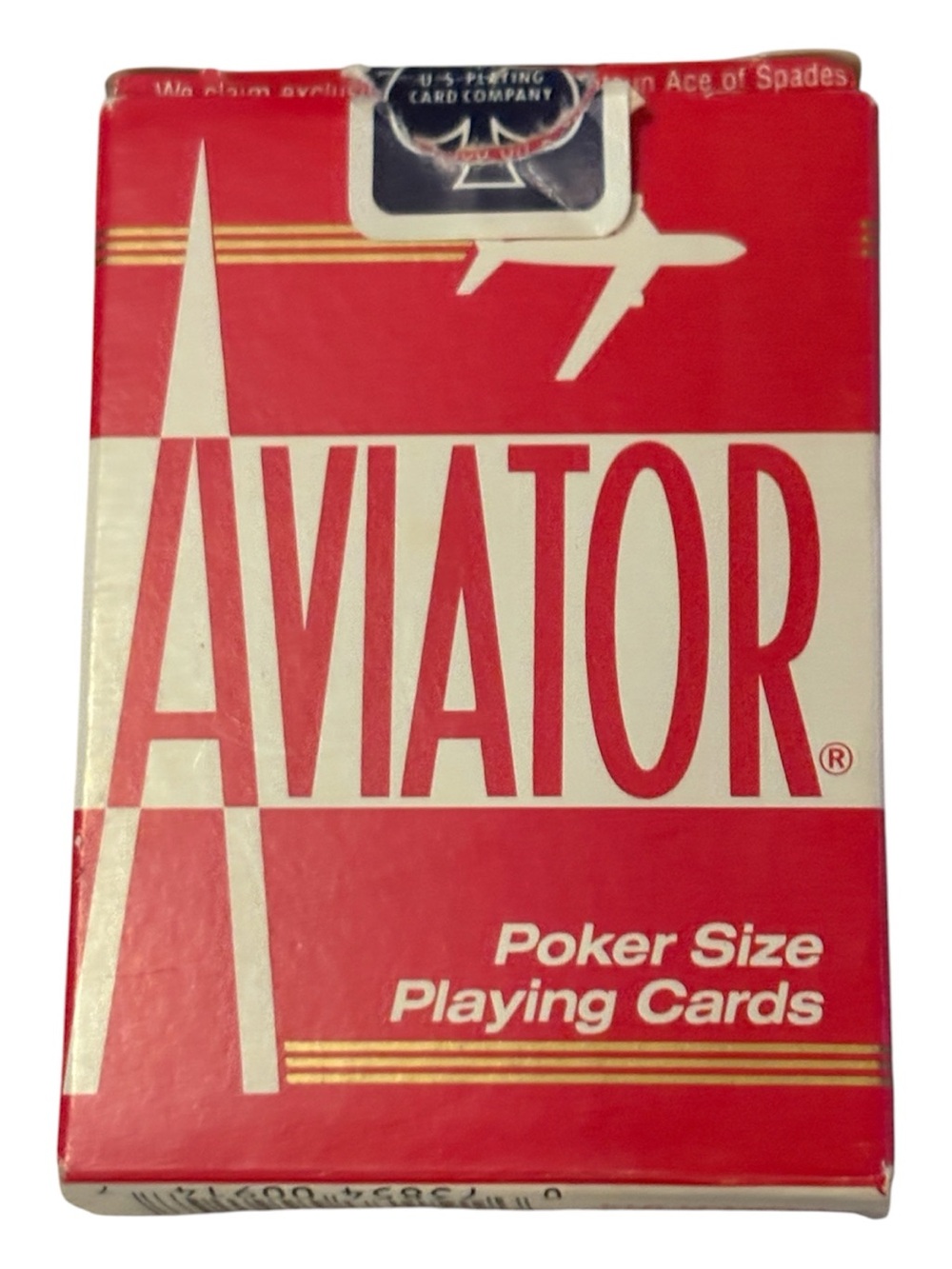 Poker Size Playing Cards - Red